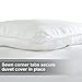 Queen Comforter Soft Quilted ♥ Down Alternative Duvet Insert with Corner Tabs Summer Cooling 2100 Series, Fluffy Reversible Hotel Collection, Hypoallergenic for All Season, Snow White, 88 x 88 inches