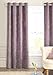 Sheffield Home, AMG and Enchante Accessories Pink Crackle Glass Curtain Rod 28 to 48-Inch, R6501W, White