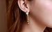 Gold Plated Dangle Earrings For Girls Gold Tone Butterfly Earring With Tassles -EGG044