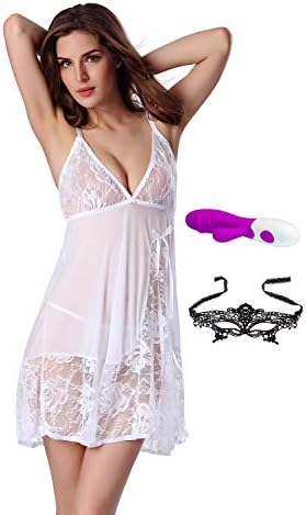 Women Deep V Lingerie N G-String Lace Halter Backless Bodysuit Strap Chemise Sexy Nightwear Sleepwear S M L XL 2XL