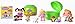New! Cabbage Patch Kids Little Sprouts mini figures series 1