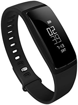 V07 Smart Watch Wristband, Oksale Bluetooth 4.0 OLED Display, Heart Rate, Sleep Monitor, Pedometer Sport Activity Fitness Tracker for IOS and Android (Black)