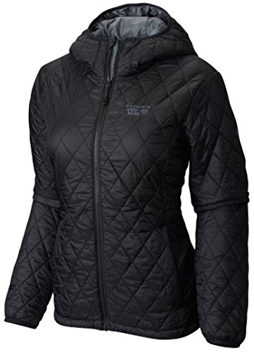 Mountain Hardwear Thermostatic Hooded Jacket Womens Black Graphite