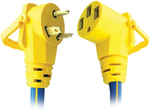 Voltec 16-00509 30 Amp RV Extension Cord with E-Zee Grip - 50'