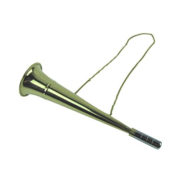 Antique Reproduction Solid Brass Nautical Fog Horn MasterBasser