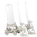 Hortense B. Hewitt Wedding Accessories, Unity Candle Stand, Once Upon a Time, 3 Pieces
