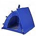 Diamondo Waterproof Oxford Pets Houses Tent Dog Cat Playing Bed Portable Folding Mat (Blue)