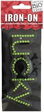 StealStreet SS-KI-CG189 'Lucky' Rhinestone Iron-On Transfer