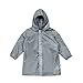 Green Sprouts Baby Toddler Girls' Lightweight Raincoat, Gray, 3T/4T