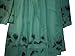 WorkTd Women's Cutout Cold Shoulder Tye Dye Chiffon Beach Sundress