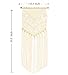 Macrame Woven Wall Hanging Wall Art - Rustic All Organic Wall Ornament - Boho Wall Decor - Perfect Interior Design for Home Workplace