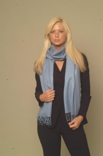 Scarf/Shawl/Wrap/Stole/Pashmina Shawl in solid color from Cashmere Pashmina Group (Regular Size)