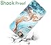 iPhone 8 Case Blue Marble, iPhone 7 Case, A-Focus Glossy Smooth Marble IMD Design Bumper Shock Proof Flexible Slim Rubber Silicone Case for iPhone 7/8 4.7