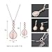 Fashion Crystal Necklace Earring Fashion Jewelry sets For Women Wedding Christmas Gift