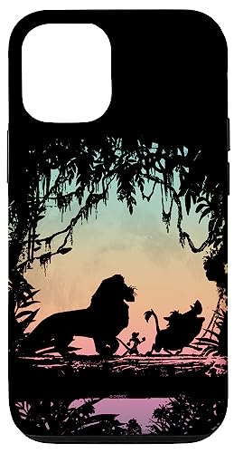 Disney The Lion King Group Shot Rainbow Silhouette Case for iPhone 12/12 Pro