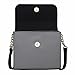 Kenneth Cole Reaction KN1970 Trickster Mini Crossbody Messenger Shoulder Bag (BLACK/GREY)
