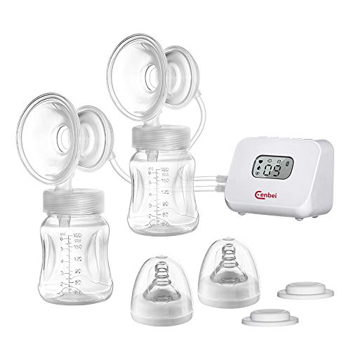 Double Electric Breast Pump Hands Free Portable Breast Pump Pain
