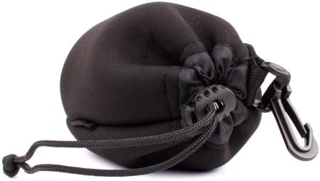 DURAGADGET Soft Medium Lens Pouch for Sony SAL/SEL-Series Lenses (SAL-2470Z/SAL-135F18Z)