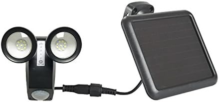 Superbright Solar Light Motion Sensor Security Wall Light Dual Head Spotlight Outdoor Weatherproof For Gate Driveway Garden Patio Yard Garage