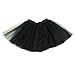 Buenos Ninos Girl's Tutu Assorted Colors One Size (Black)