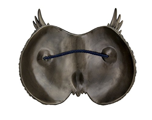 Resin Decorative Plaques Metallic Bronze Steampunk Owl Head Wall Mask 8.5 X 6.75 X 3.5 Inches Bronze - Thumbnail 2