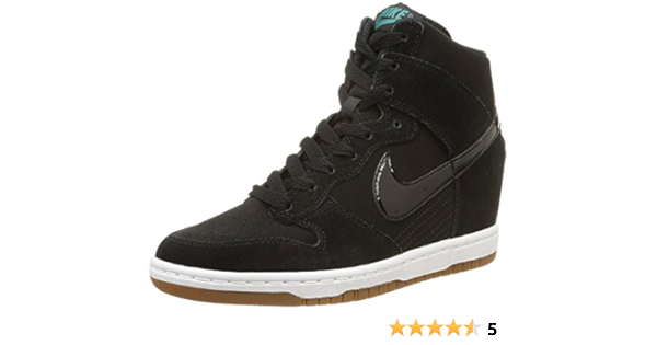 nike dunk sky hi essential black