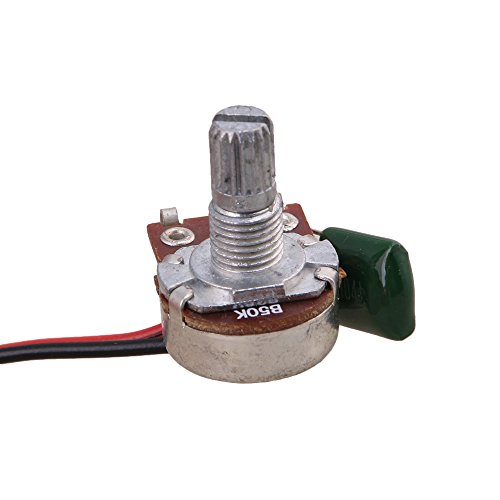 Red and Black Guitar Pickup Transducer Piezo for Ukulele and Violin Instrument