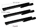 Hongso 15 13/16 Inch Cast Iron Burner Pipe Tube Kit Gas Grill Replacement Parts for Jennair 720-0061, 720-0062, 720-0063, Nexgrill 720-0671, 720-0165, Charbroil Gas Grill Models, 3-Pack