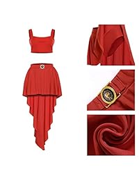 Vestido irregular para mujer, 2 piezas, correas en la parte superior + falda de volante.