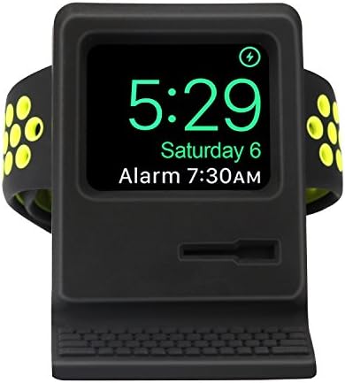 Stand For Apple watch, I Watch Stand Supports Nightstand Mode For Apple Watch Series 1 / Series 2 / 42mm / 38mm (BLACK)