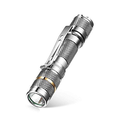 Lumintop Titanium Tool Ti Mini Edc Flashlight Pocket Sized