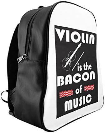 Funny Violin Gifts School Backpack for Kids (Small)