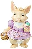 Jim Shore Heartwood Creek For Somebunny Sweet Pint Sized Bunny with a Basket Figurine