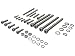 BBR Tuning Complete 20 Piece Heavy Duty Engine Kit Stud Set (6mm) primary