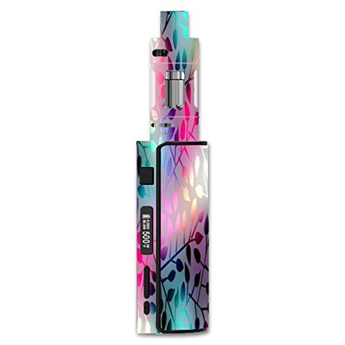 Decal Sticker for Eleaf iStick 60W TC Melo 2 Vape E-Cig Mod Box Vinyl Decal Sticker Skin Wrap / > > > Decal Sticker < < < Neon Colorful Leaves Design Print Image - Thumbnail 2