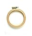 Art Cove 3 inch Small Round Wooden Embroidery Hoops Bulk 12 Pieces