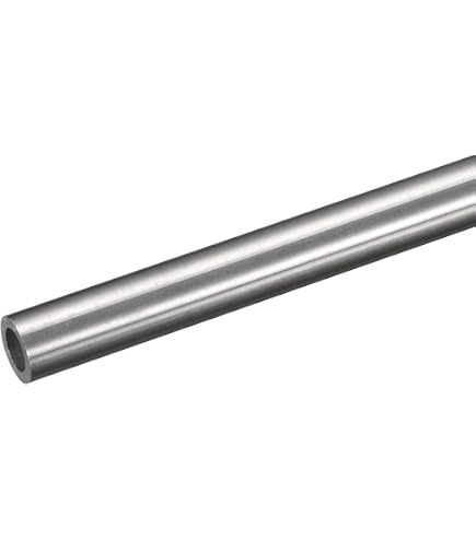 Lot De 2 Tubes En Aluminium 6063 - Ø 10 Mm, épaisseur 1 Mm, Longueur 300 Mm | Tuyaux Ronds Sans Soudure Pour Bricolage, Modélisme, Meubles, Projets DIY