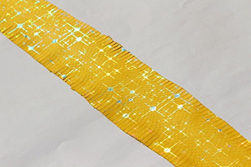 Snake Skin Sparkling glittery metallic glitter Snakeskin Leather Hide White (50"L x 4.5" W)
