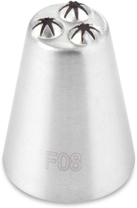 Unstopup Decorating Ice Cream Flower Nozzle Mold Baking Tools,Cupcake Pastry Tips Molds Icing Piping Nozzles Fondant Cake Tool(F08)