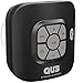 AquaAudio Cubo – Portable Waterproof Bluetooth Speaker with Suction Cup for Showers, Car, etc. - Pairs with All Bluetooth Devices + Siri Compatible - 10 hours Playtime/ Built-in Mic (Black)