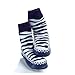 Mocc Ons (12-18 Months, Blue Zebra Stripe)