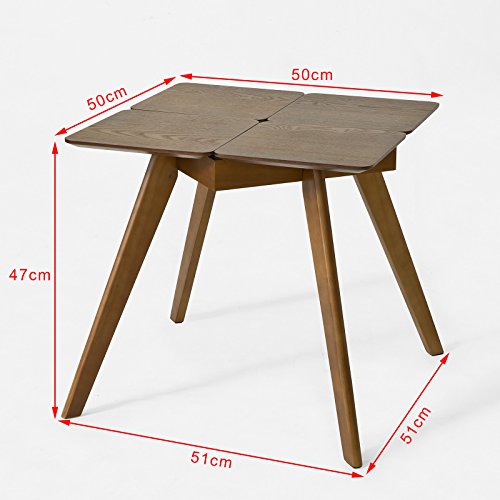 Haotian Wooden sofa Side Table, End table,Console Table, Coffee Table, FBT31-BR,brown