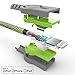 Volutz ArmorCord Lightning Cable (6ft), MFi Certified Fast Charger, Compatible with iPhone Xs/XS Max/XR/X / 8/8 Plus / 7/7 Plus / 6/6 Plus / 5 / 5S and More (Moss-Green)