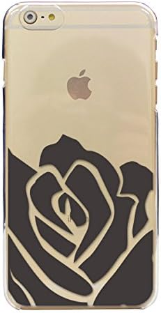 LEGAME Flower iPhone6 Plus 5.5 inches Smart phone case Hardcase Clear Rose (07-008)