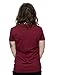 DC Comics Women's Wonder Woman Logo T-Shirt,Burgundy,X-Large