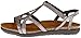 NAOT Women's Dorith Sandal Silver Threads Leather 9-9.5 N-M US