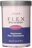 IBD Flex 71827 Translucent Powder, Pink, 16 Ounce