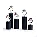 Oirlv Acrylic Jewelry Display Stand Ring Showcase Display Holder (7 PCS Rings Stand)