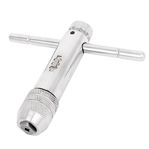 UPC 711331524812, uxcell Engineers M5-M12 Reversible Bar T-Handle Die Set Ratchet Tap Wrench