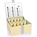 Tea Forté Tea Chest Tasting Assortment with 40 Handcrafted Pyramid Tea Infusers - Black Tea, Herbal Tea, Oolong Tea, Green Tea, White Tea